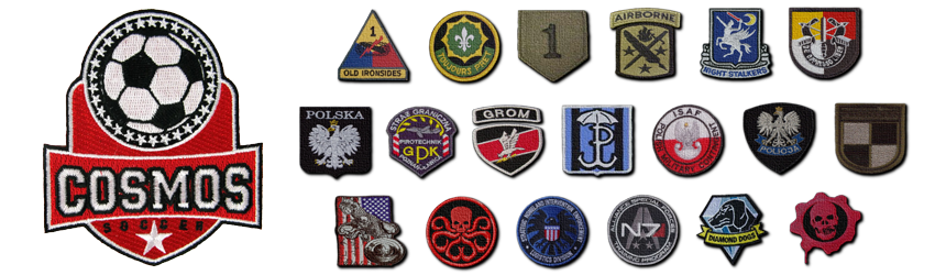  custom patches and embroidery